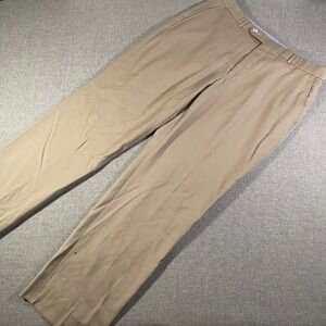 BALLIN Super 120's Wool Dress Pants Mens Trousers Beige